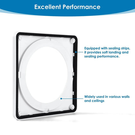 4 Inch Dryer Vent Wall Plate Dryer Vent Quick Connector Kit Fits 4 Inch Tubes Hose Duct Connector Adapter