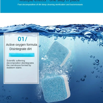 Home Detergents Effervescent Tablets Household Cleaning Products Detergents Depth Washing Machine Cleaner Detergent Clean Toilet