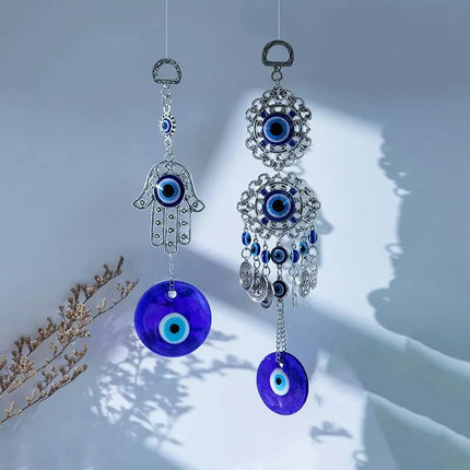 Alloy Palm Evil Eye Charm Pendant