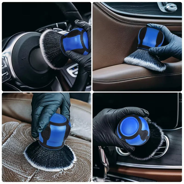 1PC Car Detailing Brushes Automobile Interior Soft Bristles Brush Air