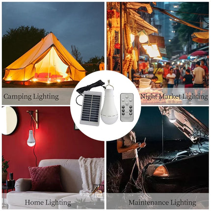 Solar USB Charged Hanging Emergency LED Lamp