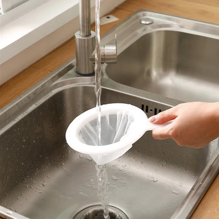 Reusable Mesh Kitchen Nylon Ultra Fine Filter Mesh Strainer Spoon Sieve Soy Milk Juice Coffee Food Filter Kitchen Colander