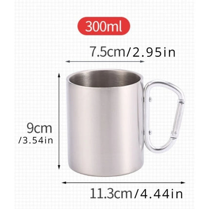 Portable Stainless Steel Camping Cup