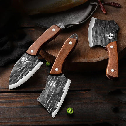 Seiko Forged mini kitchen knife,kitchen multi-function sharp fish killing knife,household small meat cleaver,kitchen accessories