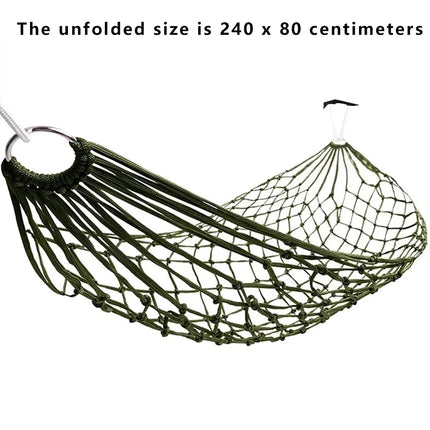 Portable Thickened Nylon Rope Hammock