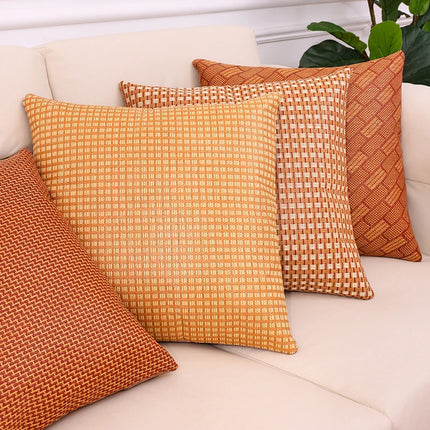 Kitinjoy Imitation Rattan Weav Pillow Covers For Sofa Decor Modern Home Pillowcase Bedroom Living Room Decoration Cushion Covers