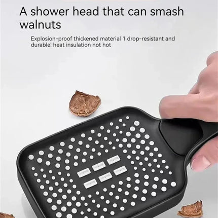 Adjustable Shower Head With 3 Modes Large Flow Shower Head High Pressure Water Saving Shower Faucet Bathroom Accessories
