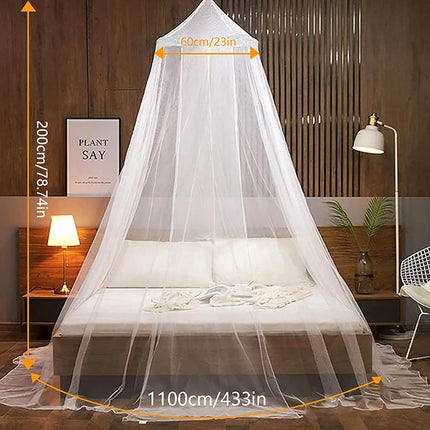 [ZY44] Mosquito Mesh Net For Bed Canopy Large Dome Mosquito Net Hanging Bed Net Tent Hanging Insect Repellent Dome Tent Bedding