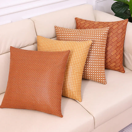 Kitinjoy Imitation Rattan Weav Pillow Covers For Sofa Decor Modern Home Pillowcase Bedroom Living Room Decoration Cushion Covers