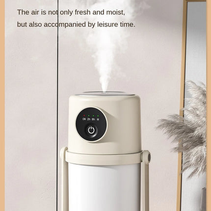 90degree rotating humidifier intelligent large capacity atomizer USB silent night light indoor small air purification humidifier
