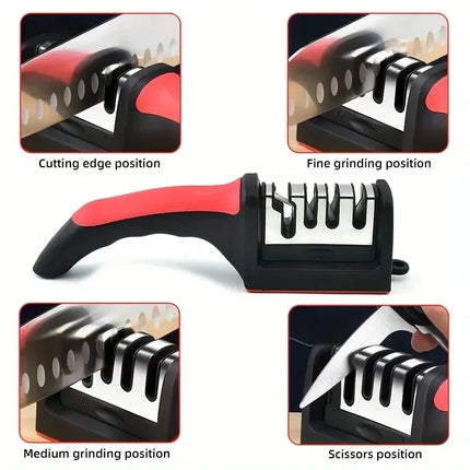 3-Segment Kitchen Knife Sharpener