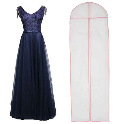 1/2/5Pcs 180cm Wedding Dress Dust Cover Hanging Bridal Garment Dress Clothes Suit Coat Home Storage Bag For Clothes