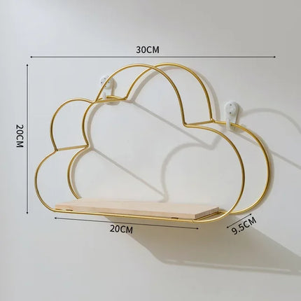 Nordic Cloud Wall Shelf