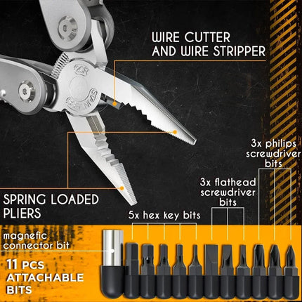 24-in-1 Multitool Pliers Professional Tool