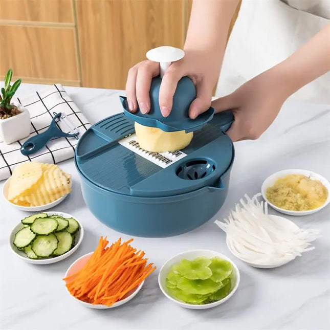 Nine-in-One Vegetable Cutter