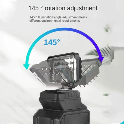 Led Light For Makita Battery 4In Portable Spotlight Cordless Outdoor Work Fishing Handheld Emergency ToolLight No Battery No USB