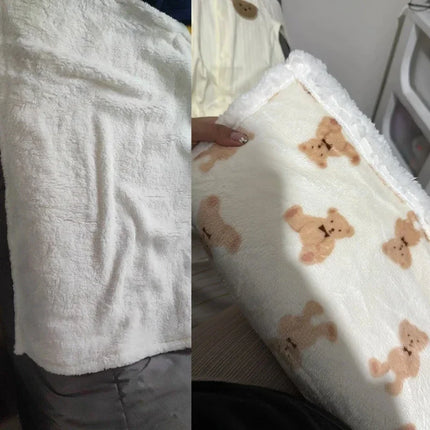 Winter Baby Blanket Swaddle Wrap Flannel Lamb Fleece Warm Quilt for Newborn Bedding Soft Baby Stroller Blanket for Newborn Hot