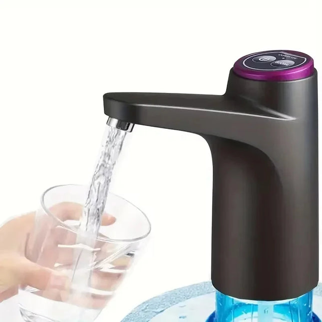 Automatic Water Press Household Barreled Water Electric Water Pump USB Rechargeable Mineral Water Pump Portable Water Dispenser