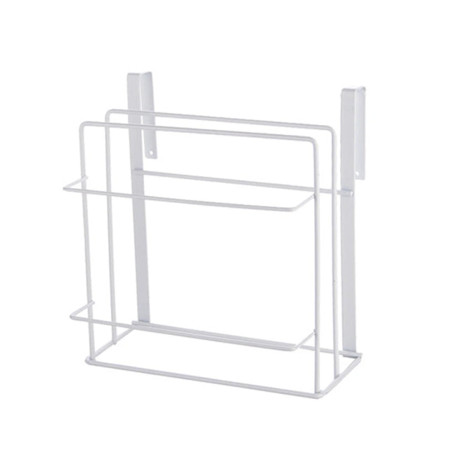 Double-Layer Metal Cutting Board Kitchen Shelf