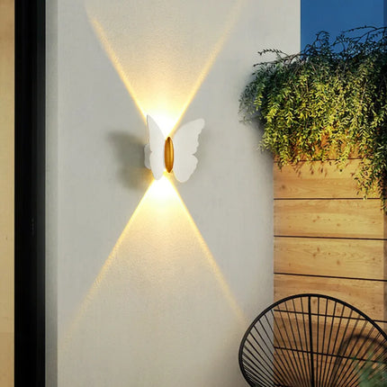 Outdoor Waterproof Butterfly Wall Lamp