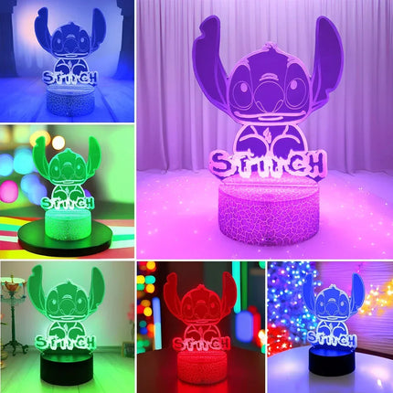 3D Stitch Night Light