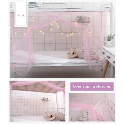 4 Corners Mosquito Net Princess Lace Poster Bedding Canopy Netting Full Sizes Netting Bedding Home Textile
