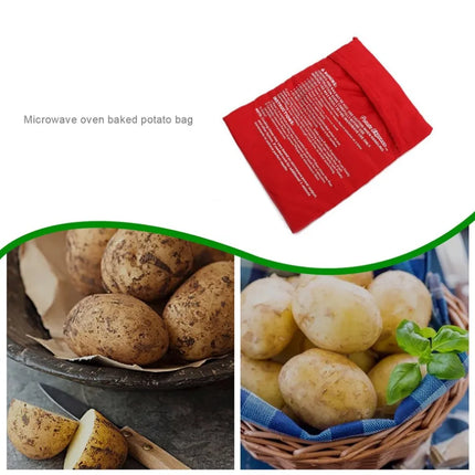 Microwave Oven Potato Cooker Bag Baked   Cooking  Quick Fast Kitchen Accessories
