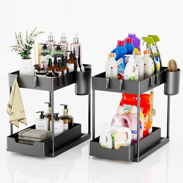 2-Tier Under Sink Shelf