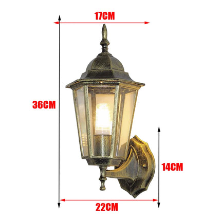 Retro European Outdoor Wall Light