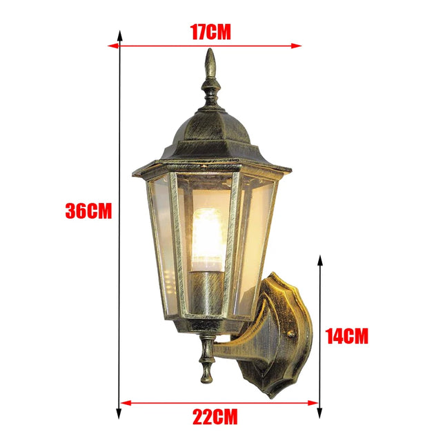 Retro European Outdoor Wall Light
