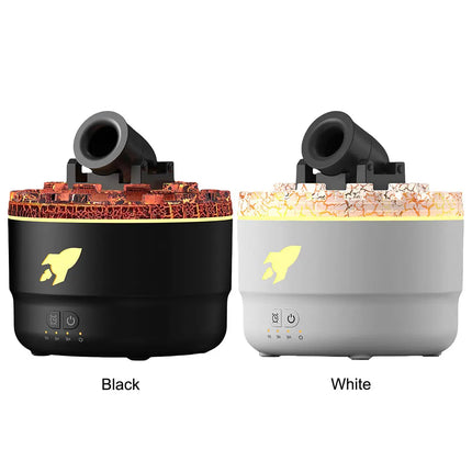 Volcanic Crack Light Cannons Humidifier Aroma Diffuser Cannon Blast Turret Aromatherapy Humidifier Air Humidifier for Bedroom