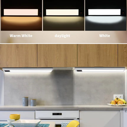 Wall Lamps Indoor LED Lighting Bar Hand Sweep Motion Sensor Light for Bathroom Kitchen Closet 5V USB Rrchargeable Mirror Light