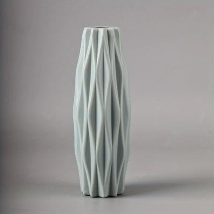 Diamond Plastic Vase Imitation Ceramic Flower Pot