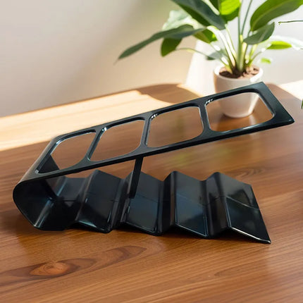 Creative Four Grid Remote Control Storage Rack Storage Box Plastic Desktop Rack Home Storage Organization