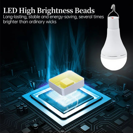 Solar USB Charged Hanging Emergency LED Lamp
