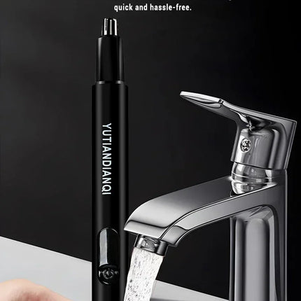 2 In 1 Electric Portable Ear And Nose Hair Trimmer Clipper 2024 Professional Painless Portable Eyebrow For Men