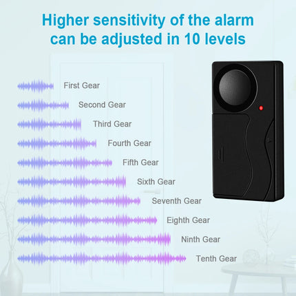 Wireless Vibration Bike Alarm