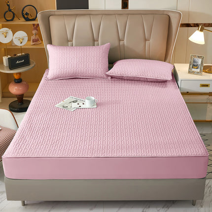 Waterproof Fitted Sheet, Thickened Quilted 100% Waterproof Mattress Cover, Mattress Protector, Bed Cover For Living Room 160x200