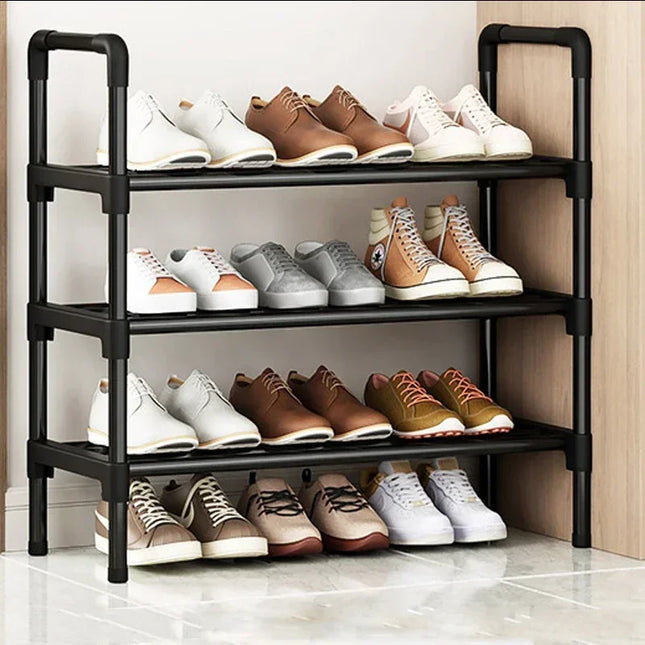 Black Multi-Layer Shoe Rack