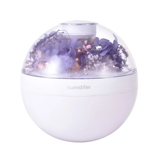 Eternal Flower Humidifier Silent Night Light