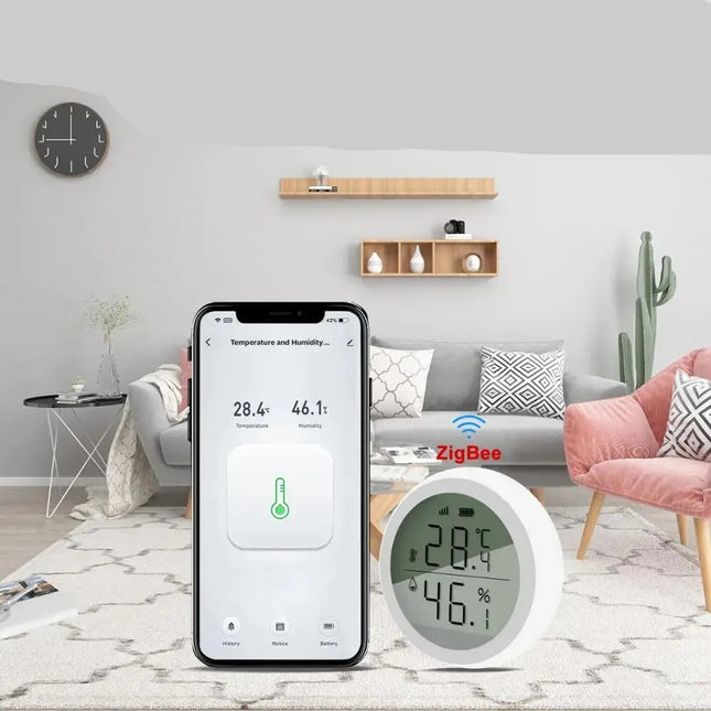 Smart Thermometer Indoor Humidity Sensor
