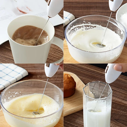 Mini Handheld Electric Egg Beater Milk Frother