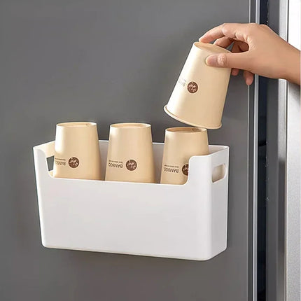 1pc Plastic Crisper Kitchen Storage Organization Refrigerator Storage Box Fruit and Vegetable Freezer Kitchen Home Organizer