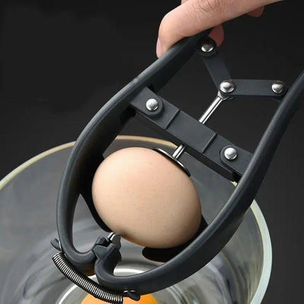 Stainless Steel Egg Cracker Separator Tool