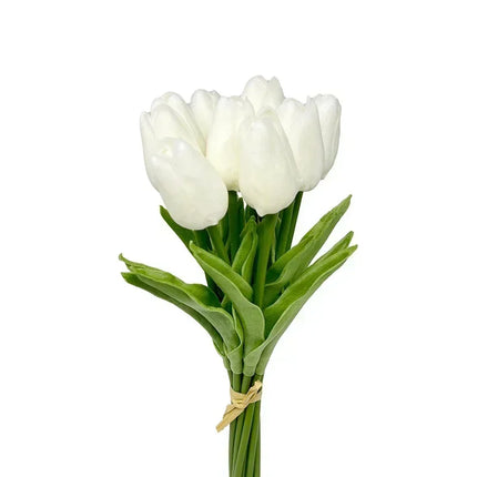 3/5PCS Artificial Tulip Bouquet Real Touch Flowers