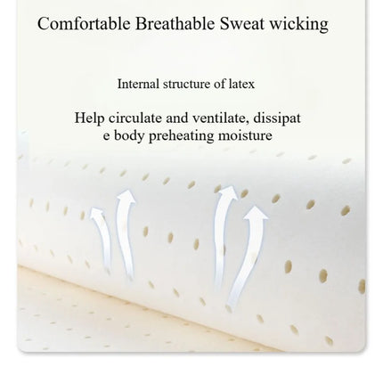 Reading Comfort Pillows Washable Standard Bed Pillow Bedroom Simple Cooling Back Pad Living Room Summer Cool Silk Latex Pillow