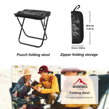 Portable Camping Stool Lightweight Foldable Chair