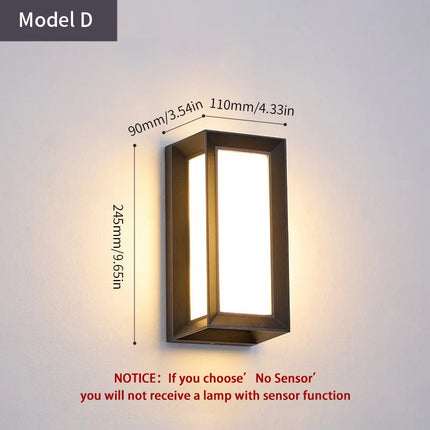 LED Outdoor Wall Light
