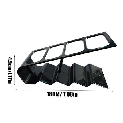 Creative Four Grid Remote Control Storage Rack Storage Box Plastic Desktop Rack Home Storage Organization