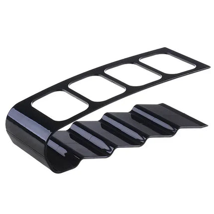 Creative Four Grid Remote Control Storage Rack Storage Box Plastic Desktop Rack Home Storage Organization
